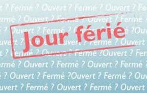 Jour Férié - Pas de cours