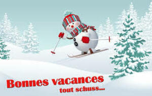 Vacances scolaires d'hiver - aucun cours... Reposez vous.